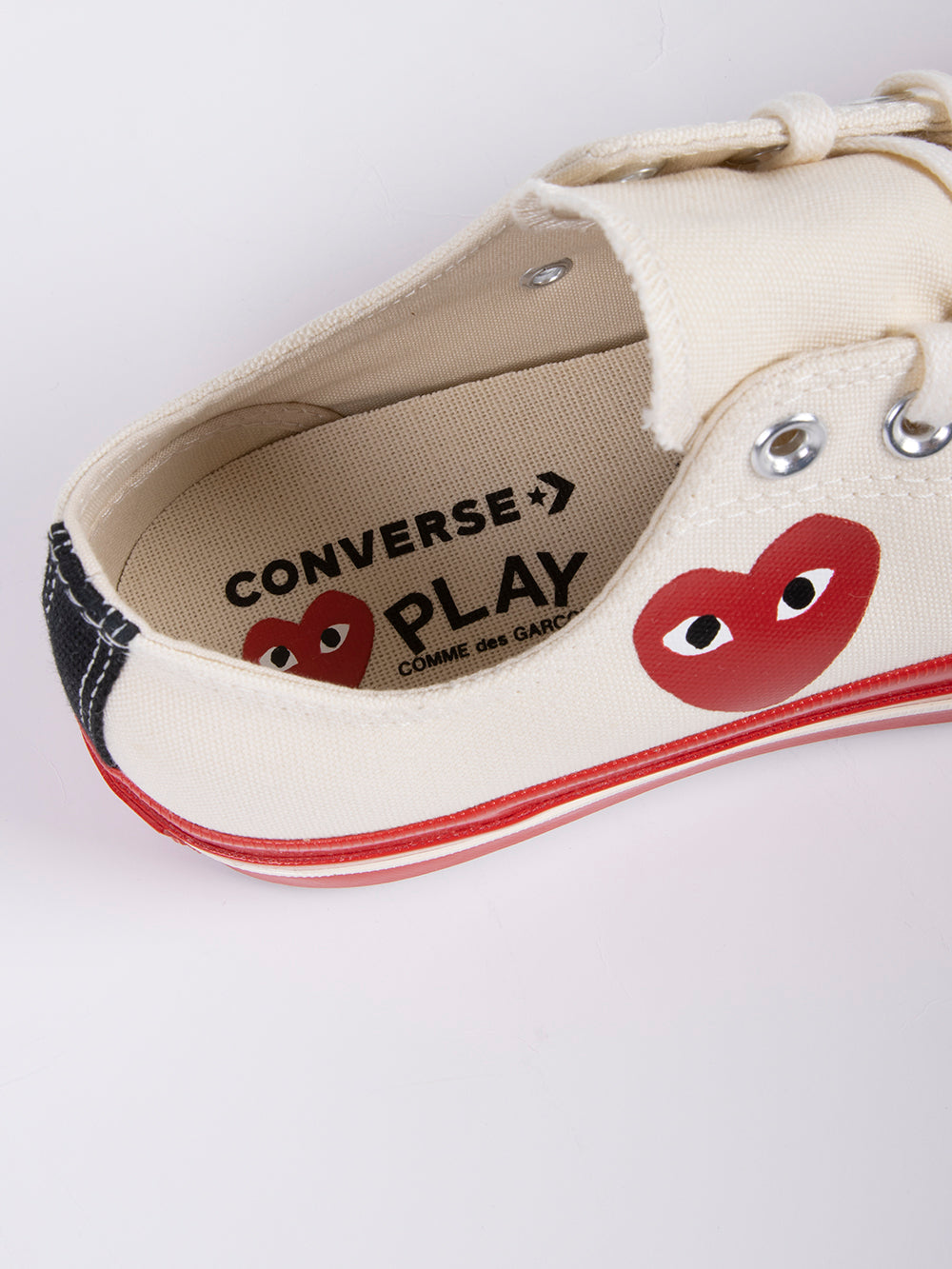 Cdg Play X Converse Chuck Taylor 70 Lo Sneakers Comme des garcons оригінал – Купити в Україні – детальний вид