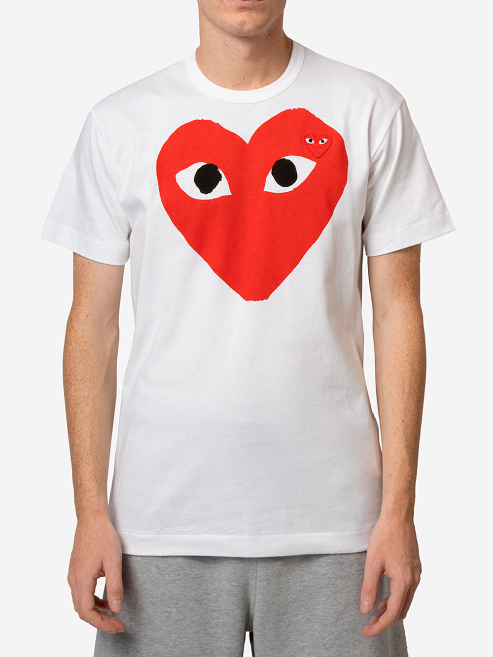 T-Shirt Big Heart In Cotone Comme des garcons оригінал – Купити в Україні – детальний вид