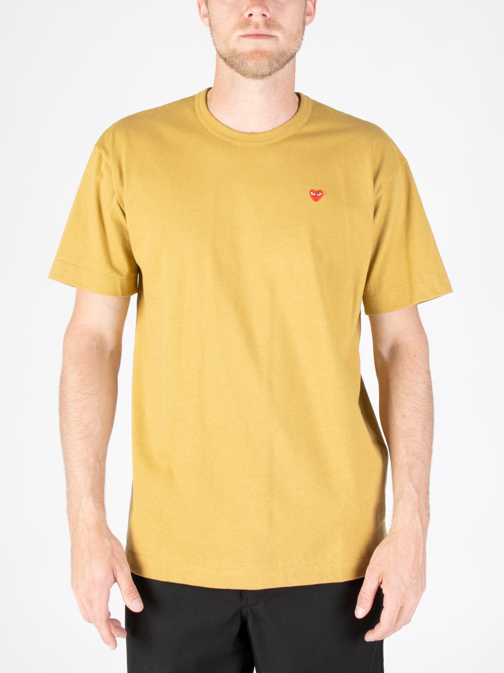 T-Shirt Mini Heart In Cotone Comme des garcons – Гарантія оригінальності – вид ззаду