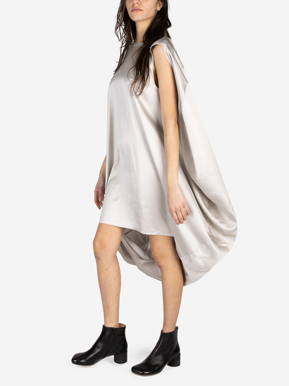 Mini Dress With Cape Maison margiela – Гарантія оригінальності – вид ззаду