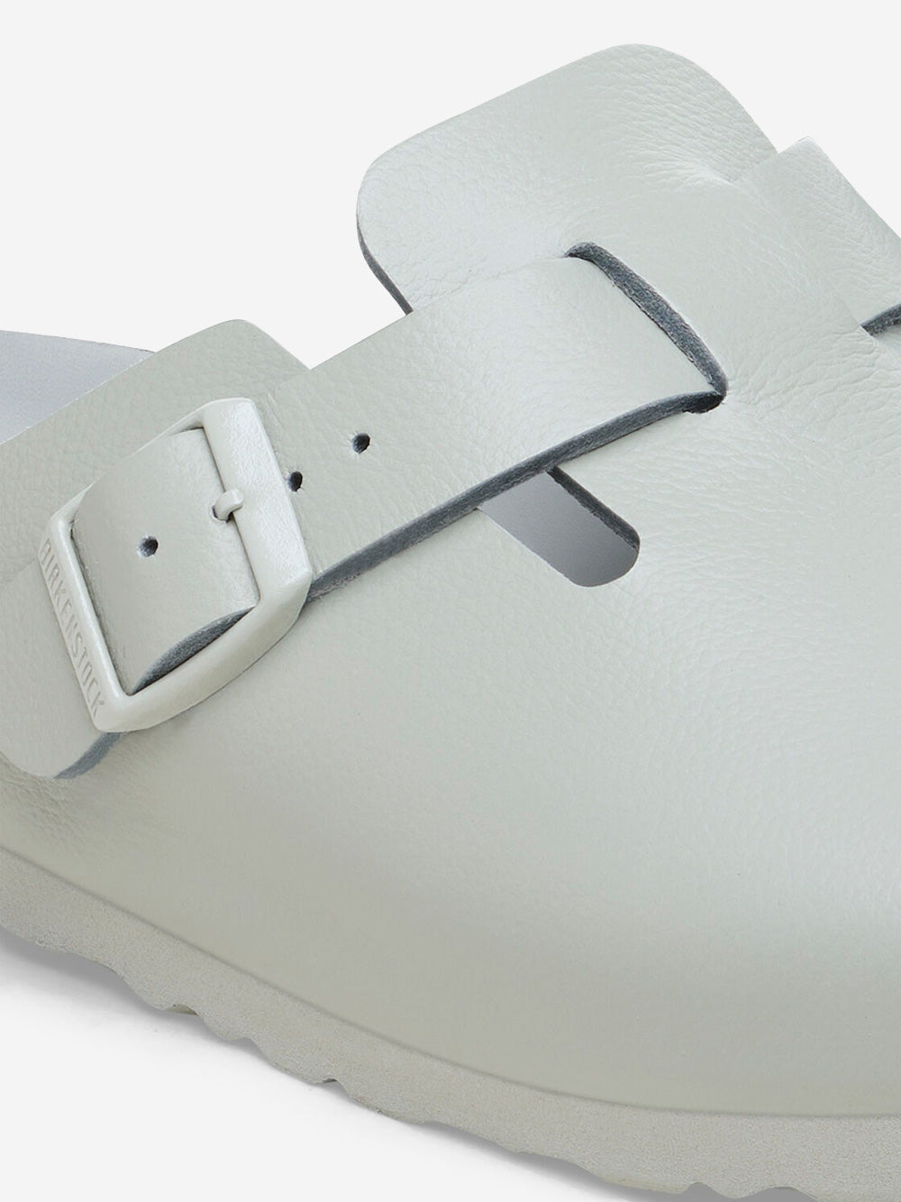 Boston Exquisite Mineral Gray Sabot Birkenstock – Гарантія оригінальності – детальний вид