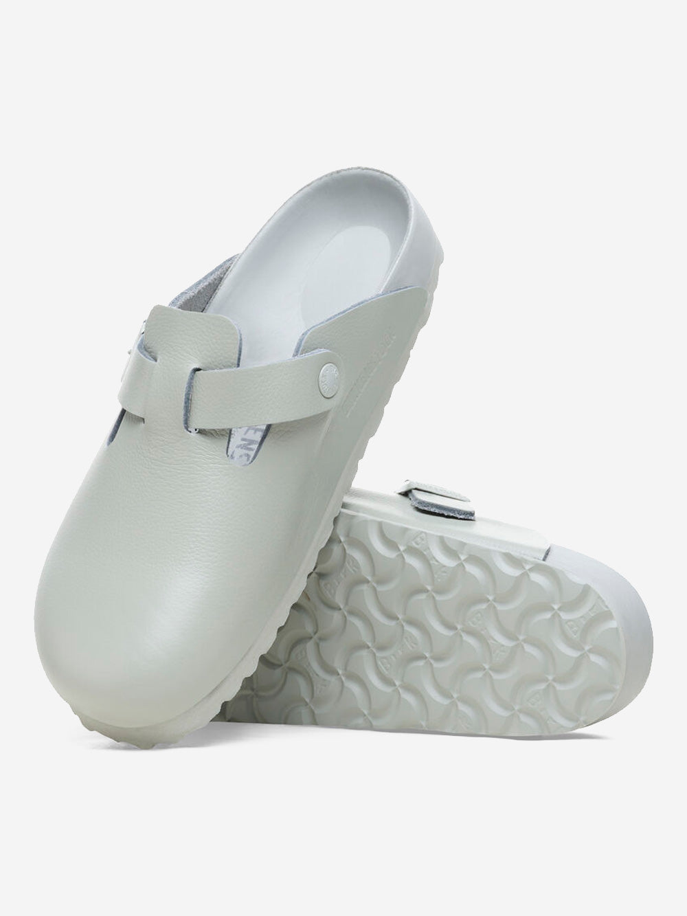Boston Exquisite Mineral Gray Sabot Birkenstock – Гарантія оригінальності – збільшений вид - BIRKENSTOCK