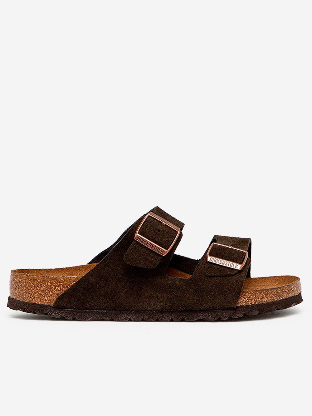 Оригінальна Arizona Sfb Sandals In Suede Birkenstock – боковий вид