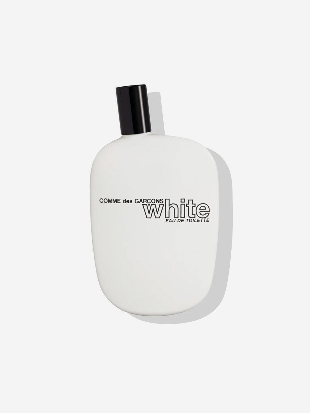 White Eau De Toilette 50 ML Comme des garcons – Гарантія оригінальності – боковий вид