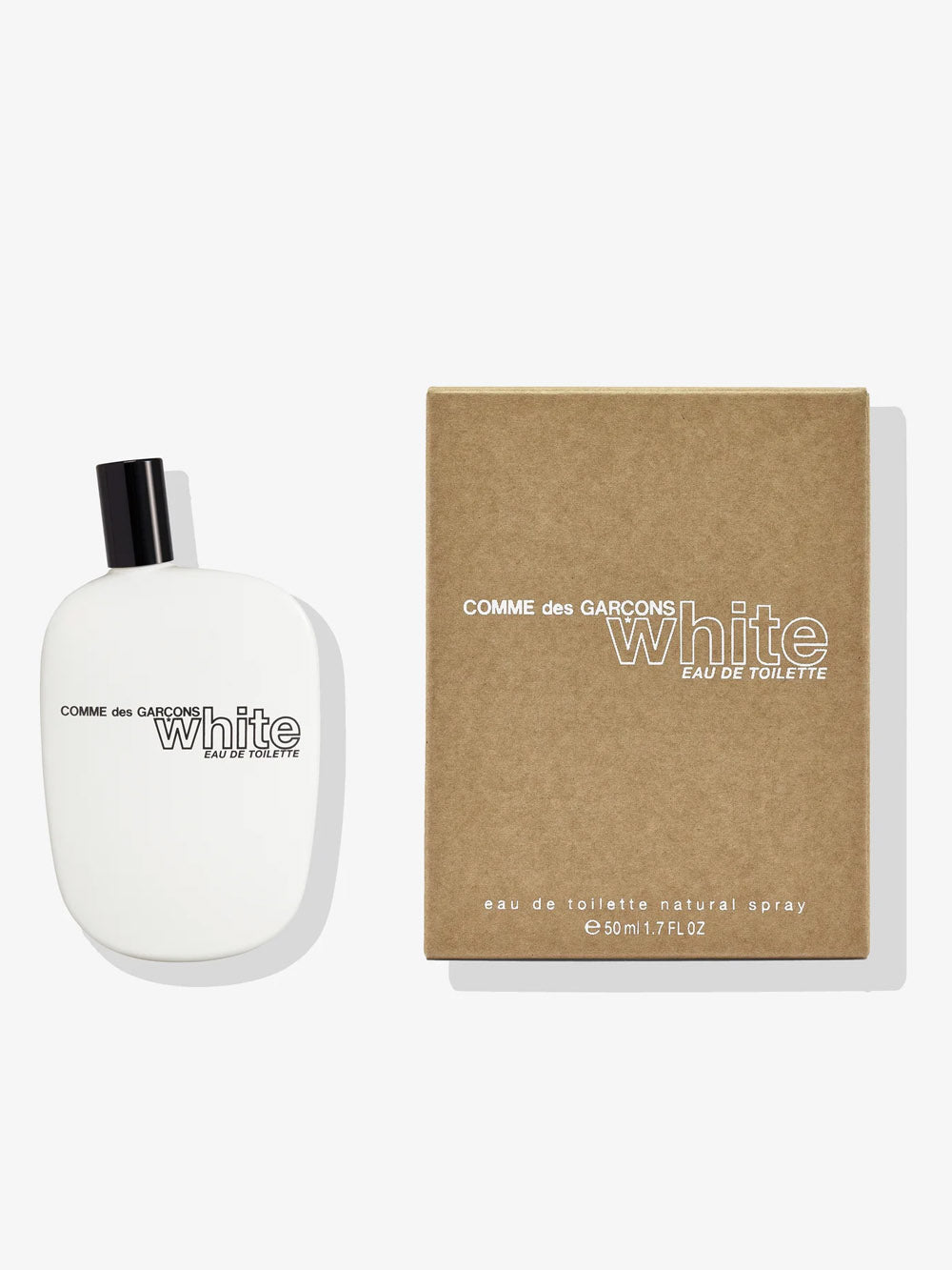 White Eau De Toilette 50 ML Comme des garcons – Гарантія оригінальності – вид ззаду