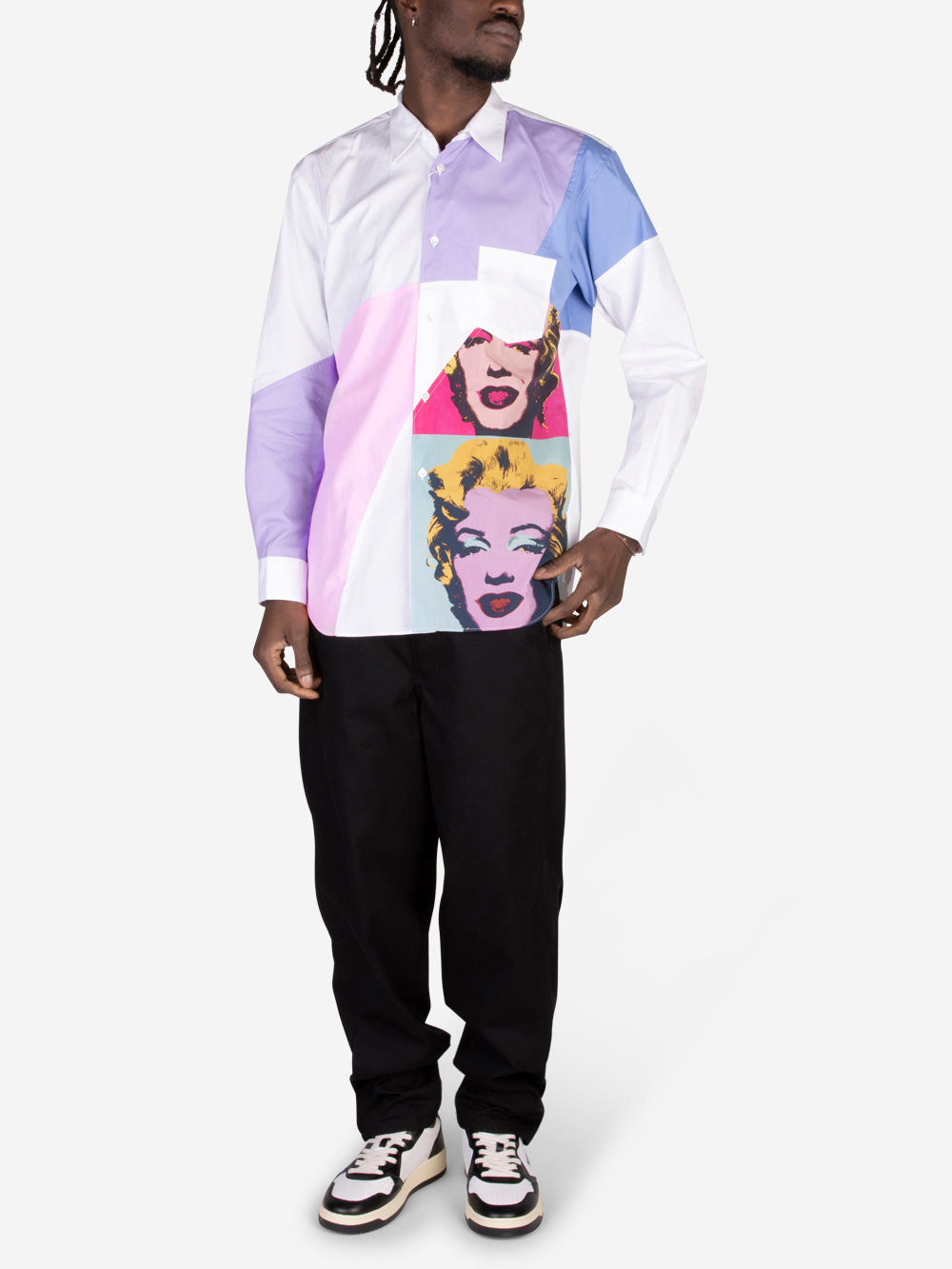 Camicia Andy Warhol Comme des garcons оригінал – Купити в Україні – вид ззаду