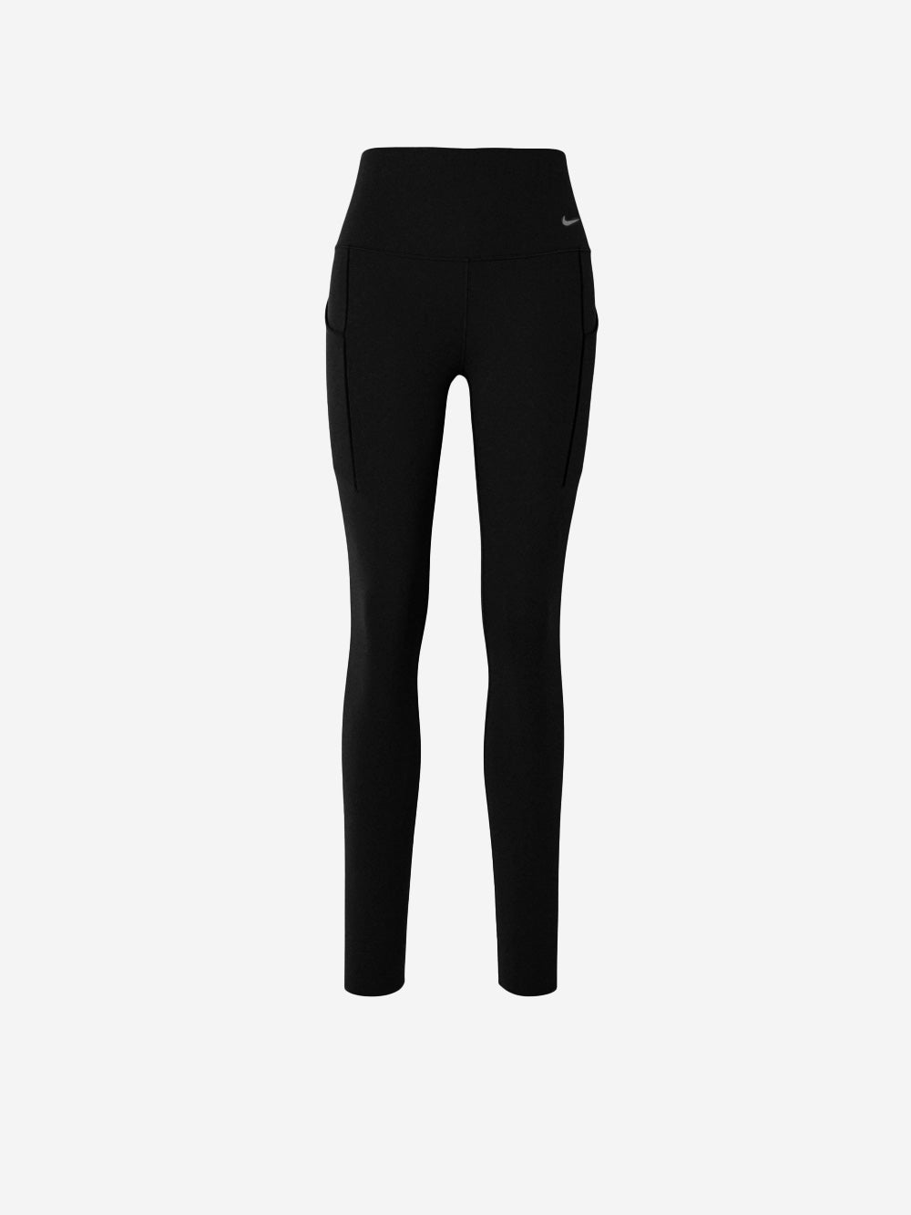 Universa High-Waisted Crop Leggings With Black Pockets Nike – Гарантія оригінальності – боковий вид