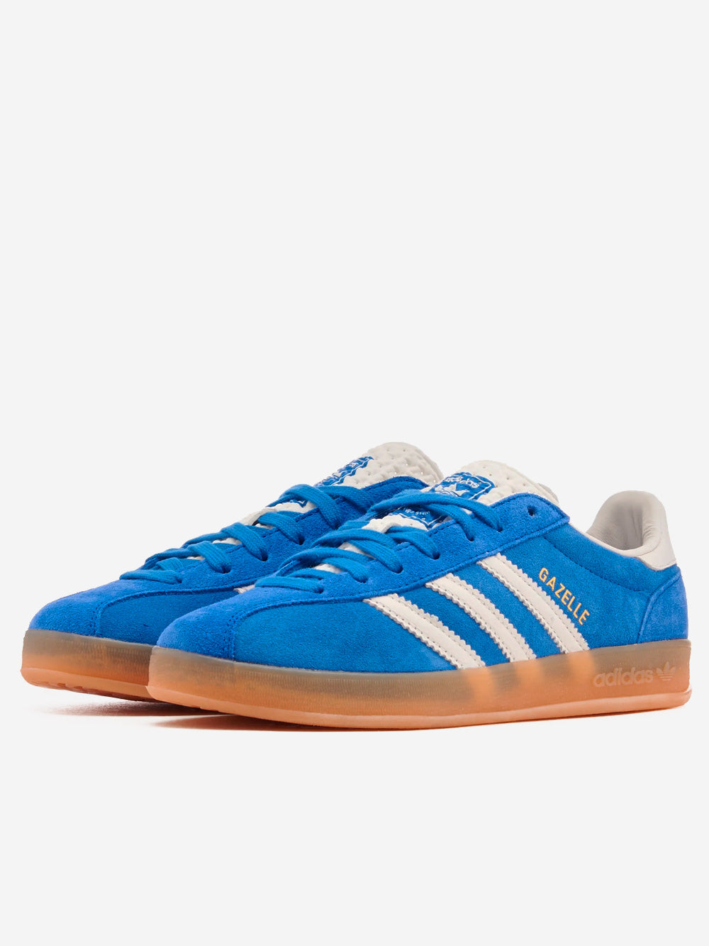 Gazelle Indoor Pro Blue Adidas оригінал – Купити в Україні – вид ззаду - ADIDAS