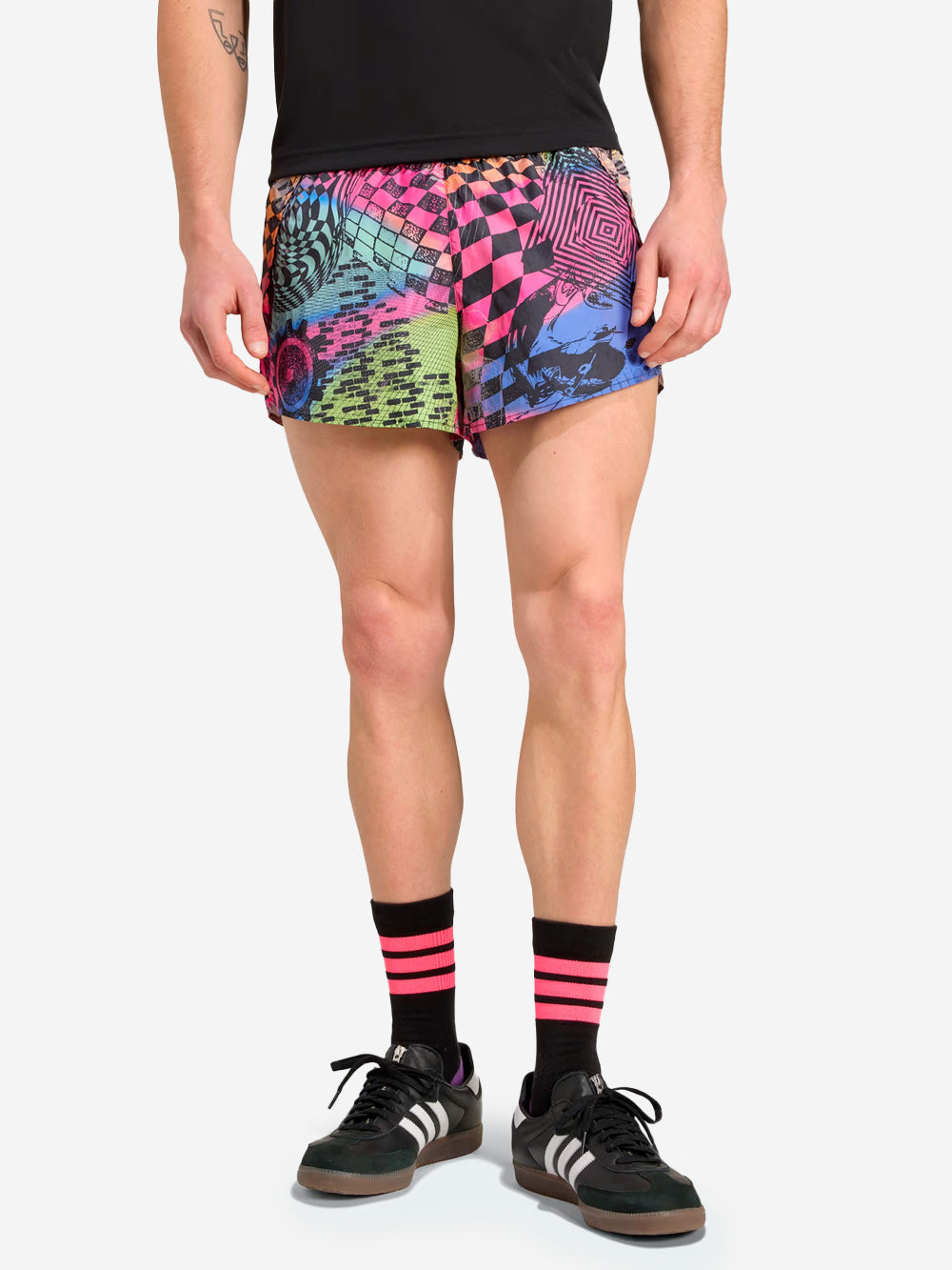 Multicolor Shorts X Jeremy Scott Adidas оригінал – Купити в Україні – детальний вид - ADIDAS