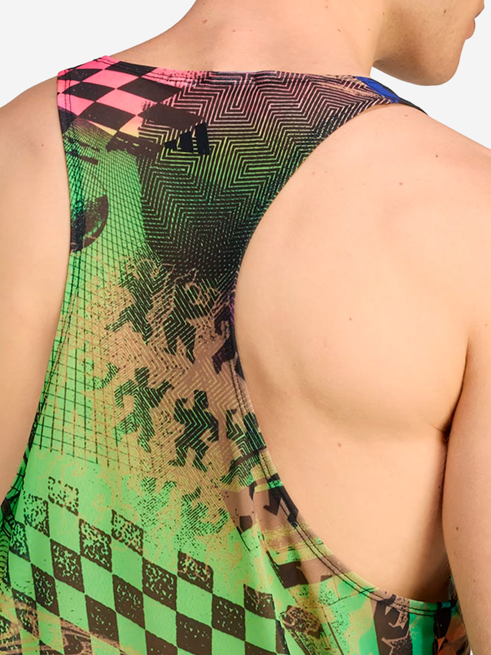 Three-Dimensional Print Tank Top X Jeremy Scott Adidas оригінал – Купити в Україні – збільшений вид - ADIDAS
