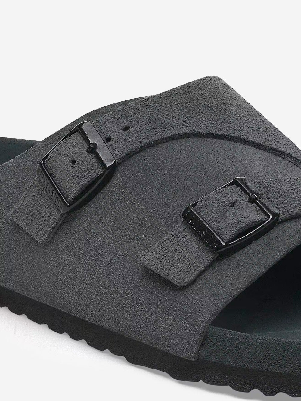 Оригінальна Zürich Exquiste Anthracite Suede Birkenstock – детальний вид - BIRKENSTOCK