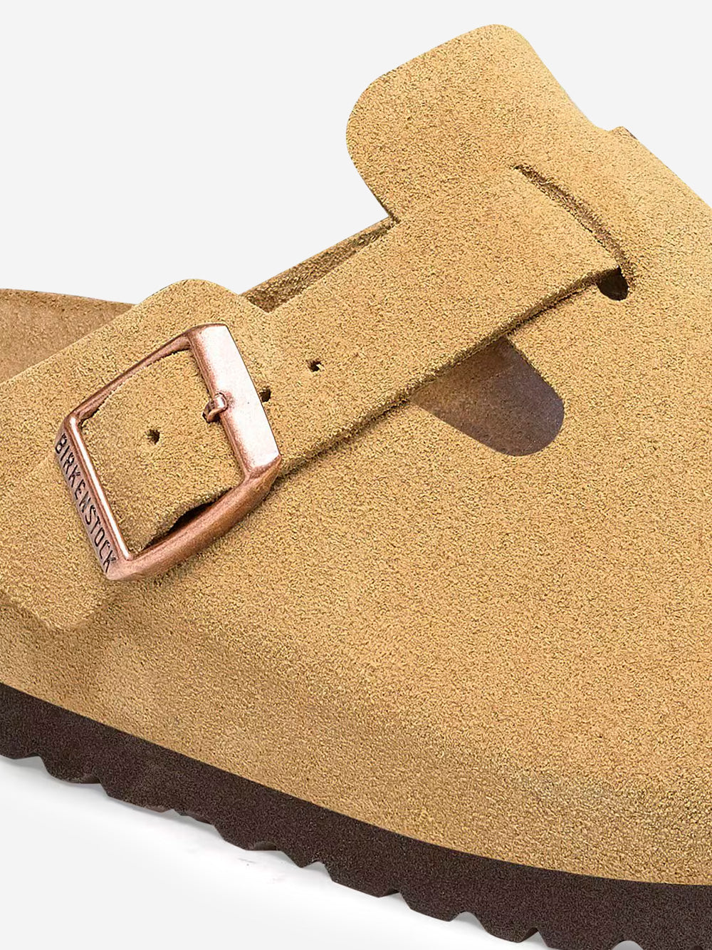 Оригінальна Boston In Suede Latte Cream Birkenstock – детальний вид - BIRKENSTOCK