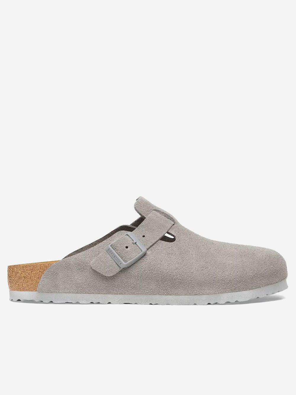 Оригінальна Boston In Suede Stone Coin Birkenstock – боковий вид