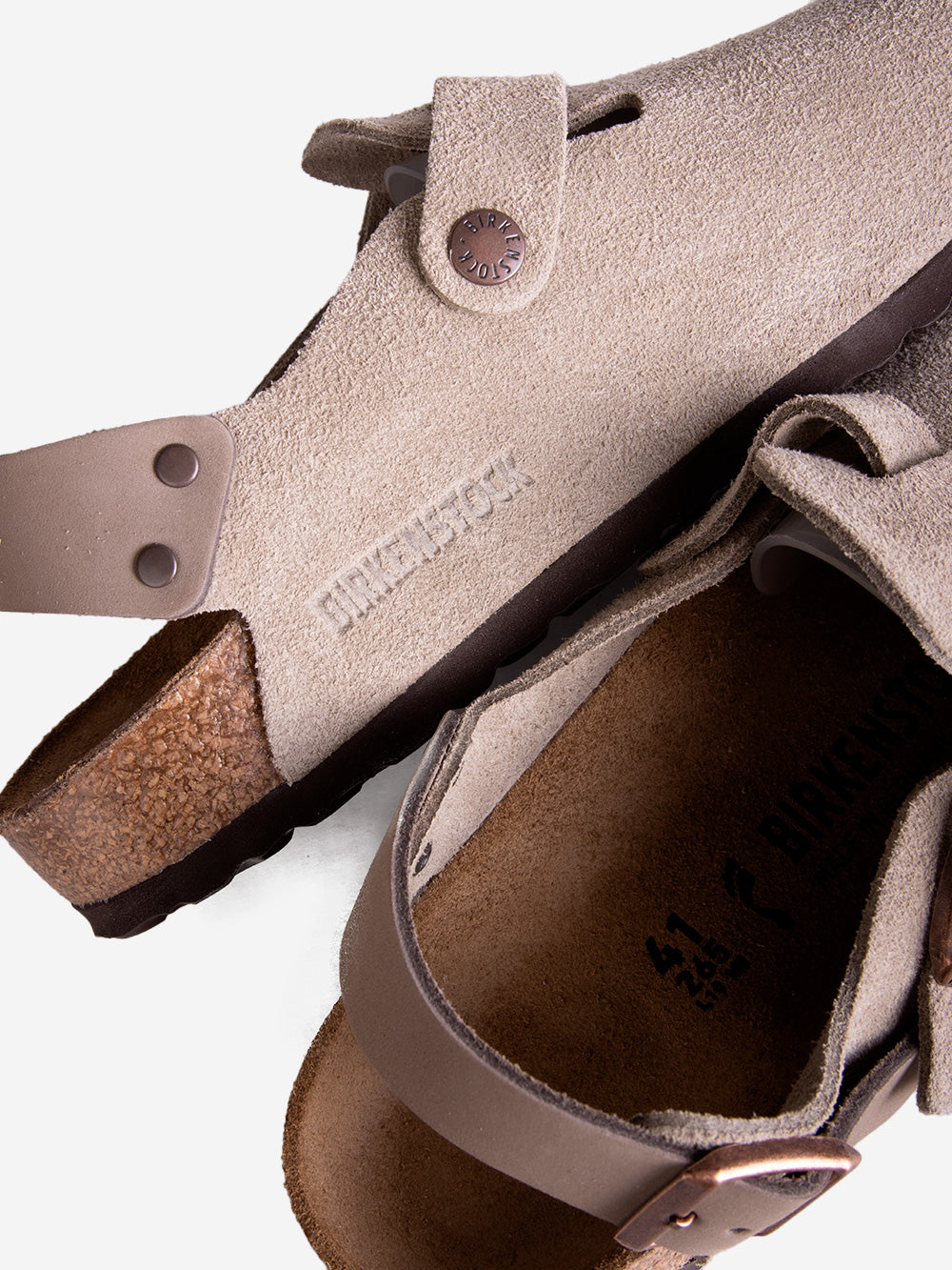 Taupe Tokio Suede Clogs Birkenstock оригінал – Купити в Україні – детальний вид - BIRKENSTOCK