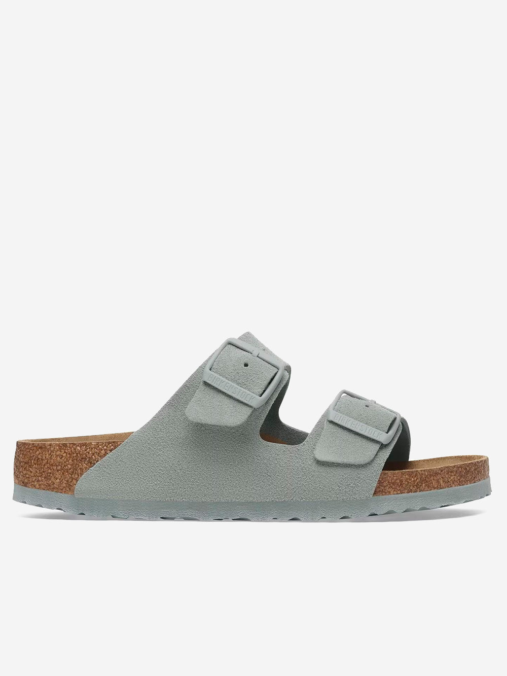 Оригінальна Arizona In Pure Sage Suede Birkenstock – боковий вид - BIRKENSTOCK
