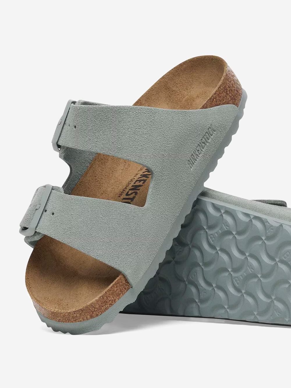 Оригінальна Arizona In Pure Sage Suede Birkenstock – збільшений вид