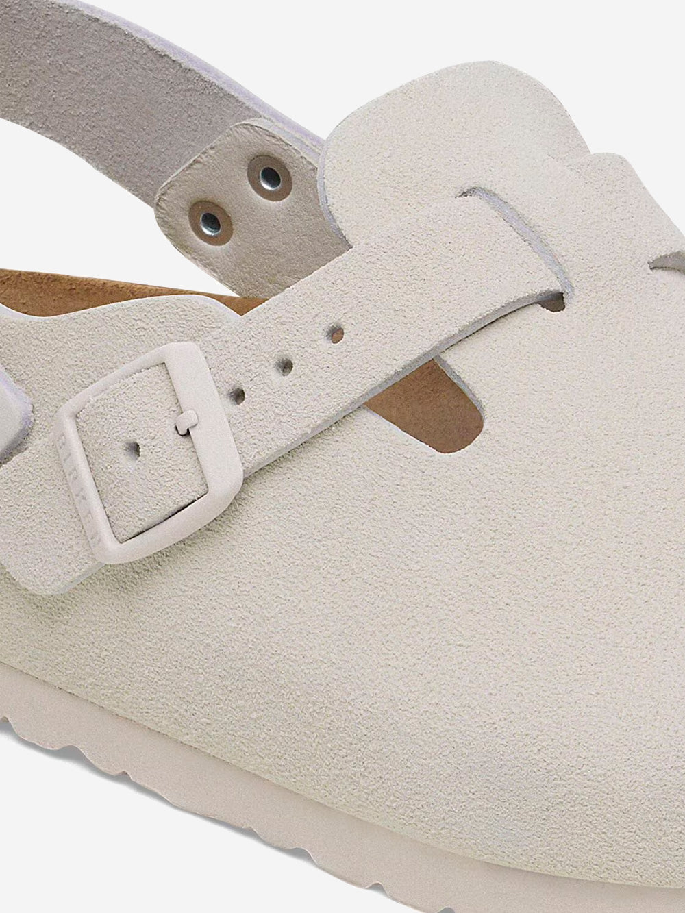 Tokio In Antique White Suede Birkenstock – Гарантія оригінальності – детальний вид