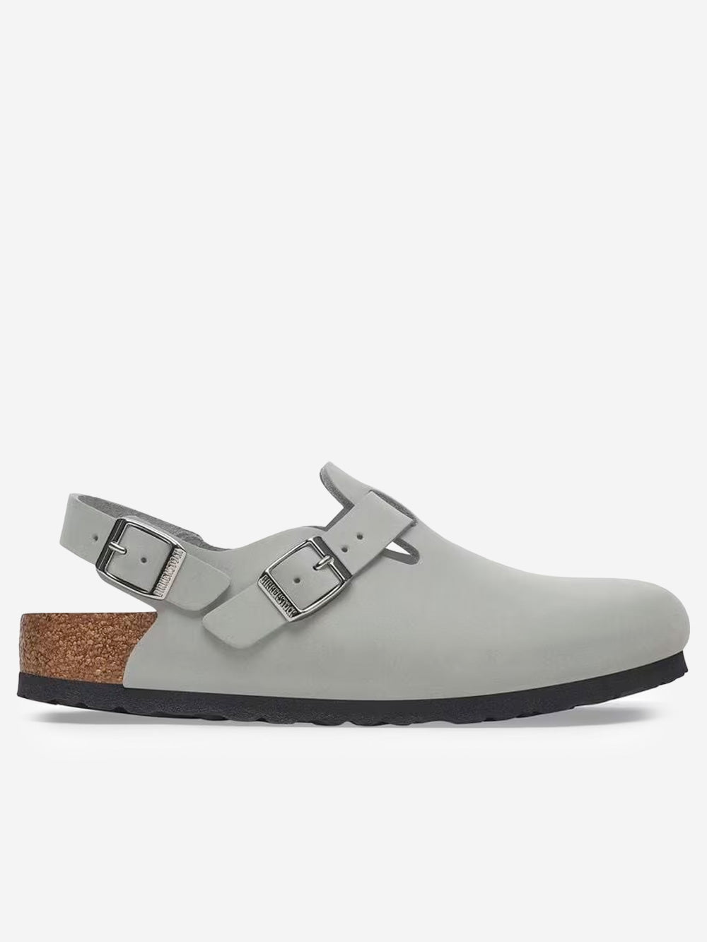 Tokio Nubuck Gray Birkenstock – Гарантія оригінальності – боковий вид - BIRKENSTOCK