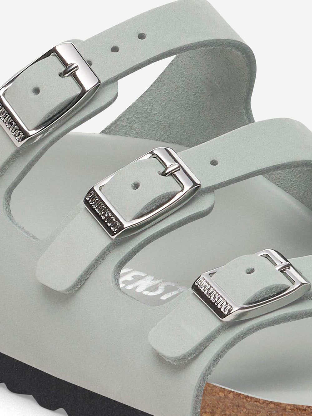 Оригінальна Florida Nubuck Leather Pure Sage Birkenstock – детальний вид - BIRKENSTOCK