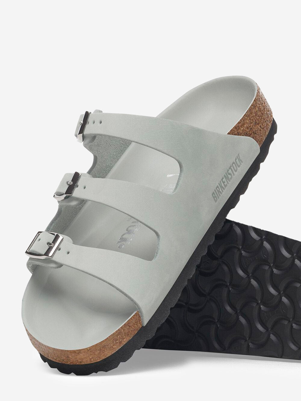 Оригінальна Florida Nubuck Leather Pure Sage Birkenstock – збільшений вид - BIRKENSTOCK