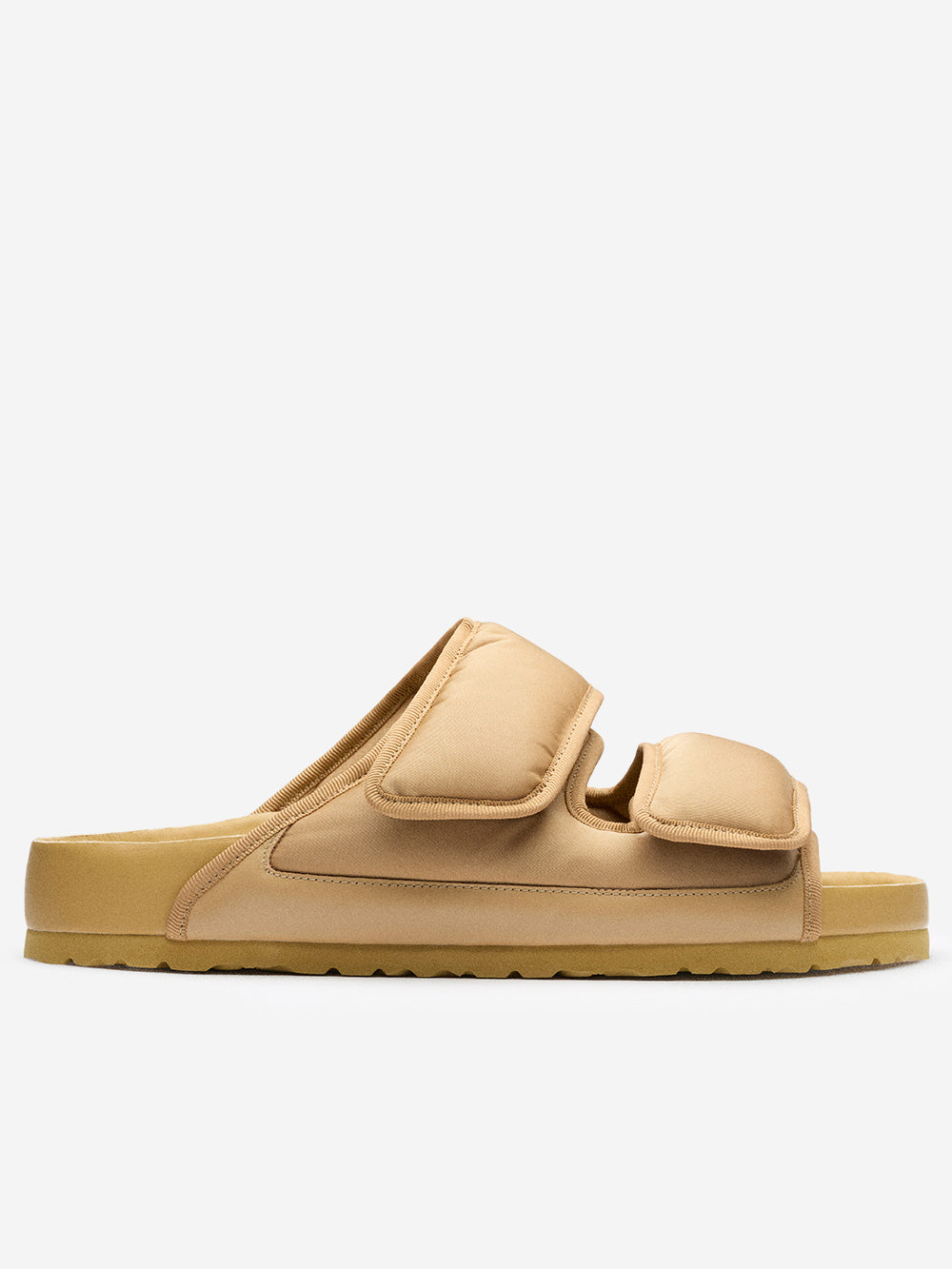 Оригінальна Arizona Cosny Nylon Beige Regular Birkenstock – боковий вид