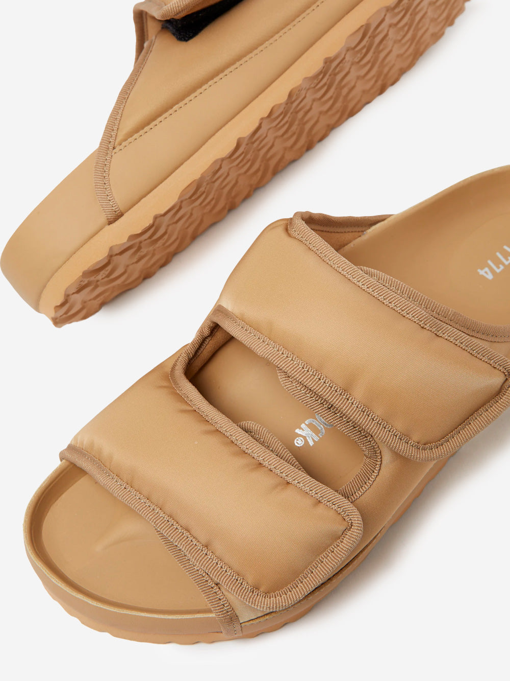 Оригінальна Arizona Cosny Nylon Beige Regular Birkenstock – детальний вид