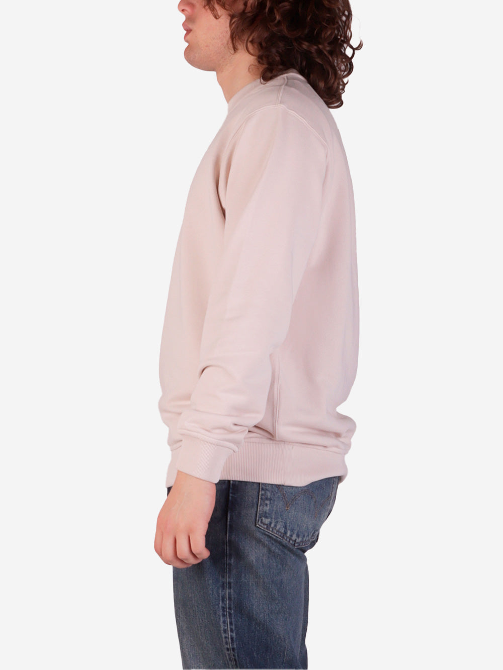 Lightweight Beige Cotton Sweatshirt Comme des garcons – Гарантія оригінальності – збільшений вид