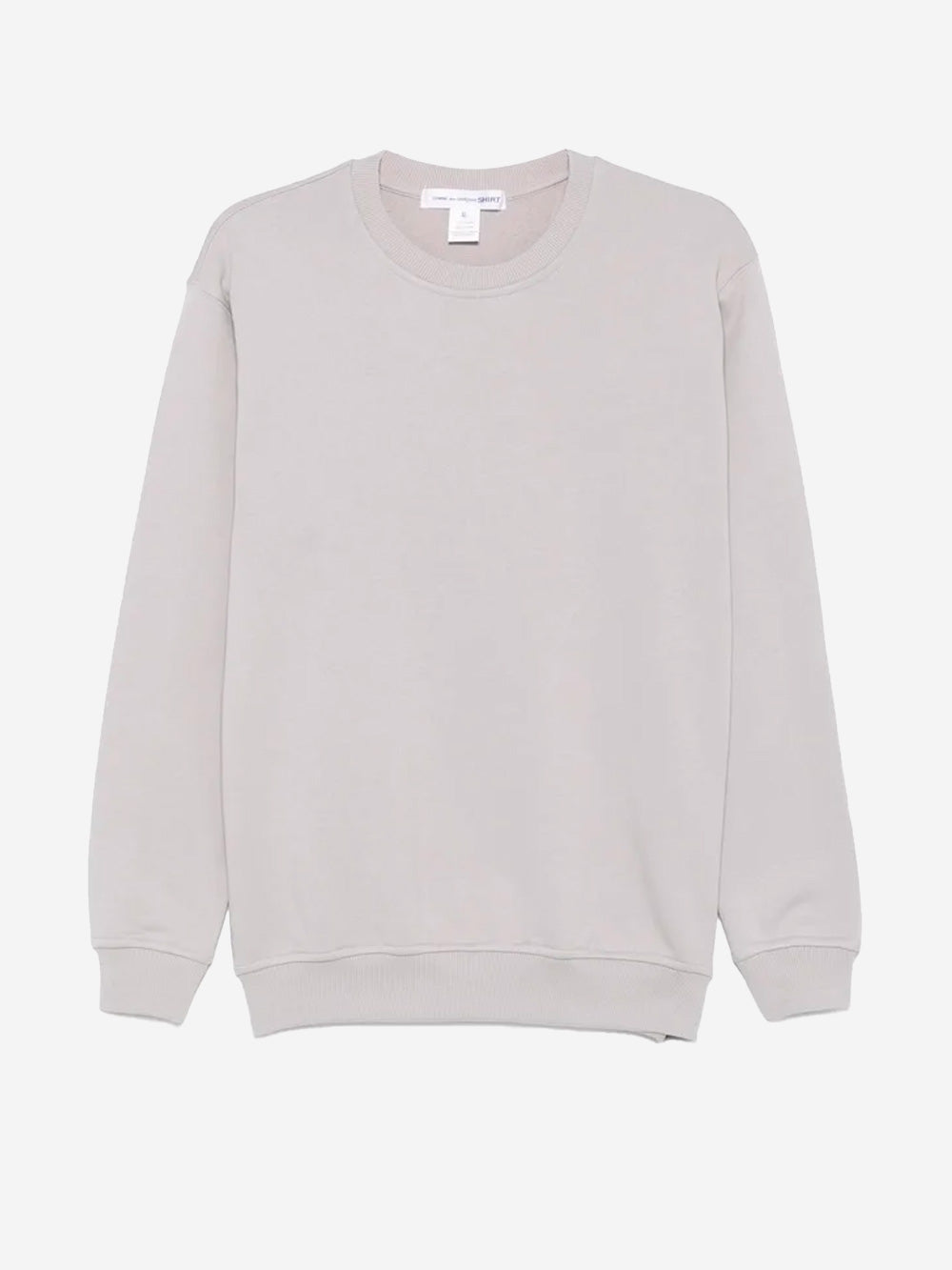 Lightweight Gray Cotton Sweatshirt Comme des garcons оригінал – Купити в Україні – боковий вид