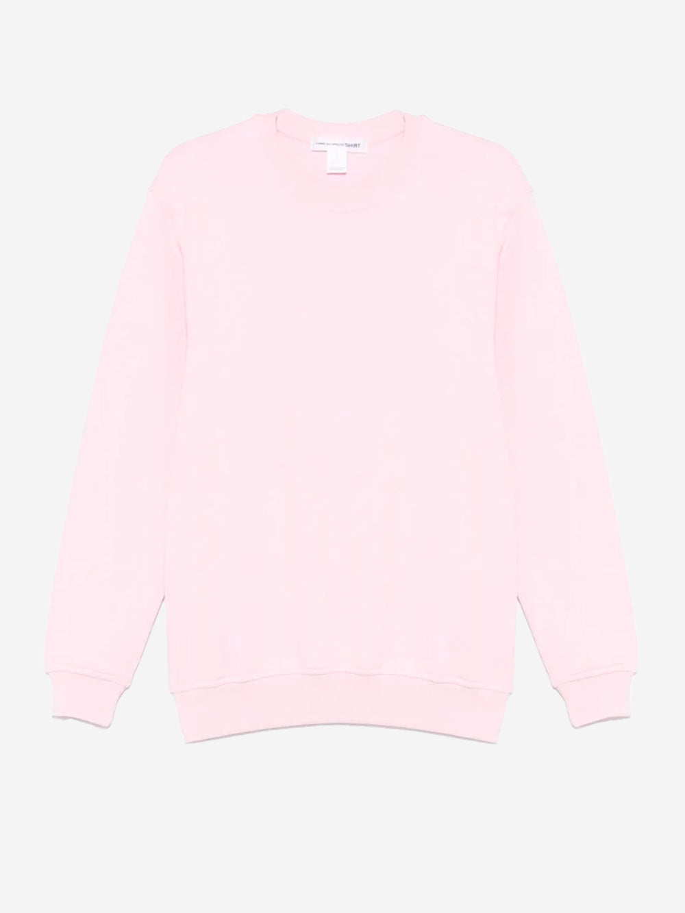 Lightweight Pink Cotton Sweatshirt Comme des garcons оригінал – Купити в Україні – боковий вид