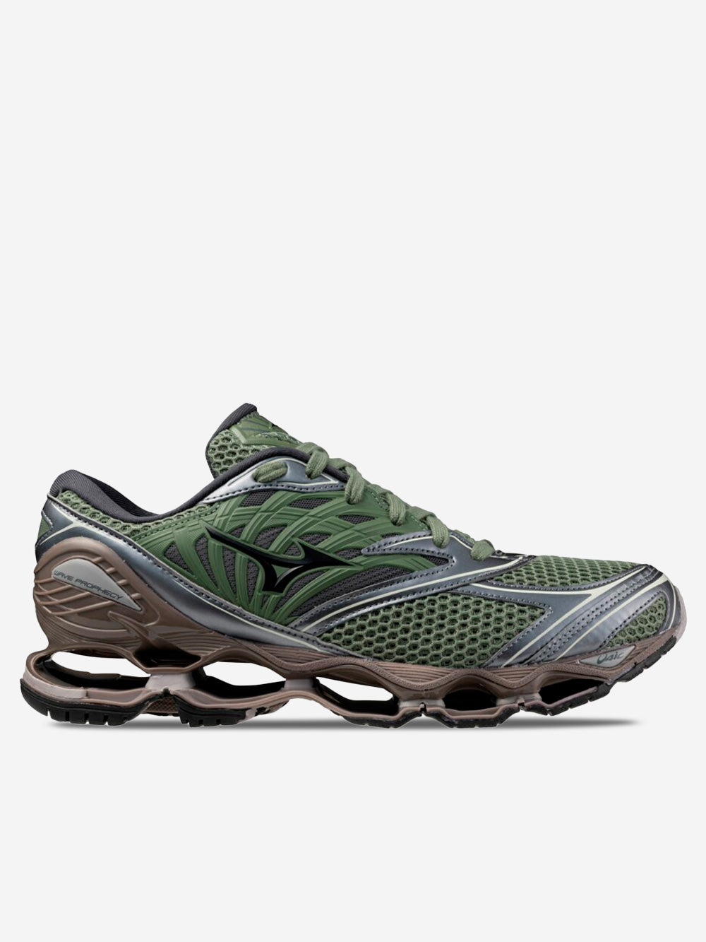 Оригінальна Wave Prophecy Ls Agave Green Mizuno – боковий вид