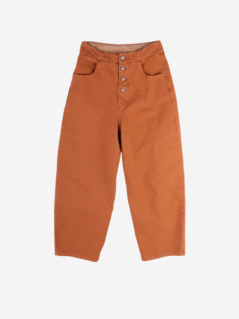 Brown Five-Pocket Jeans Maison margiela – Гарантія оригінальності – боковий вид