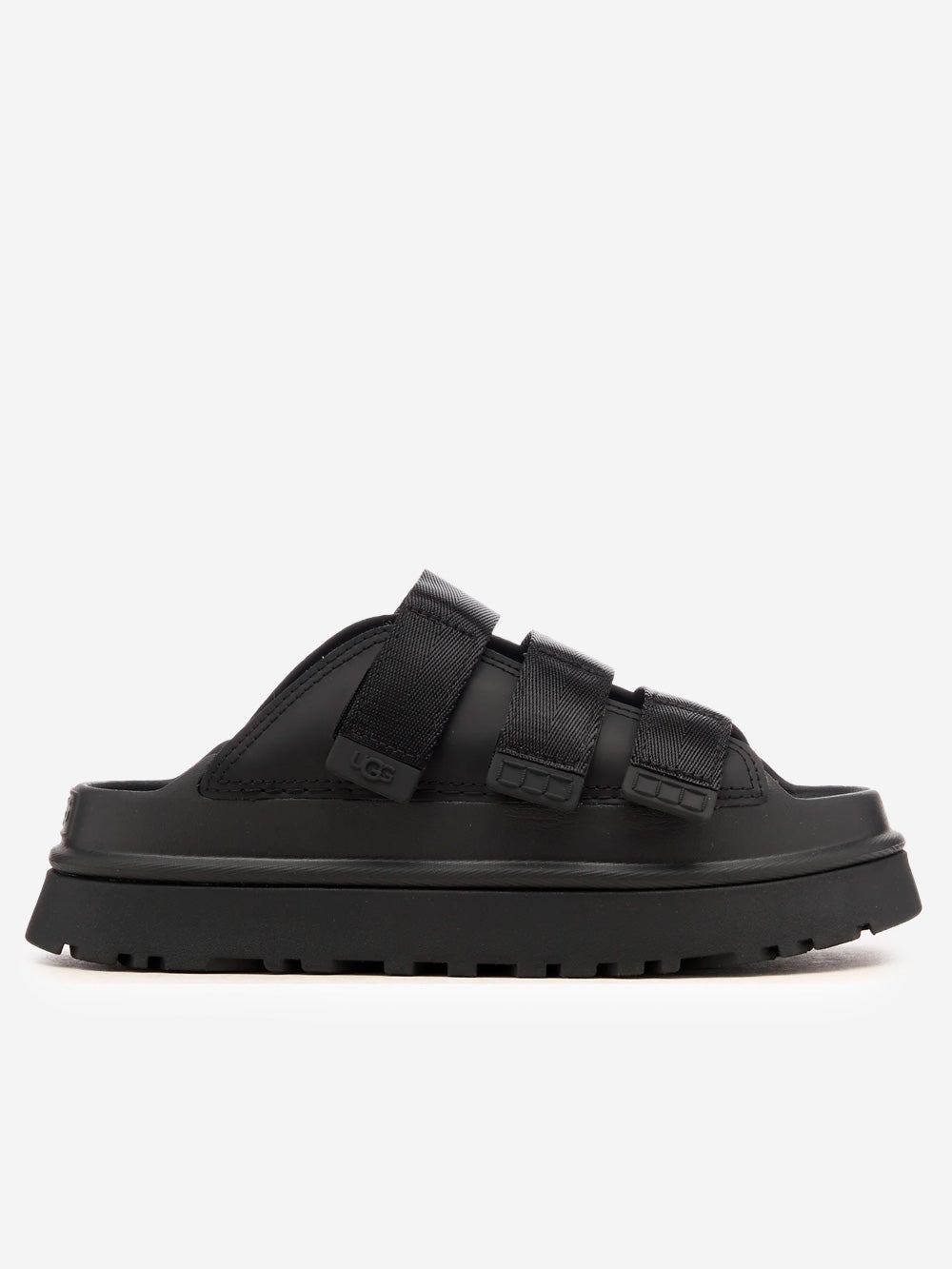 Goldenglow Black Slippers Ugg – Гарантія оригінальності – боковий вид