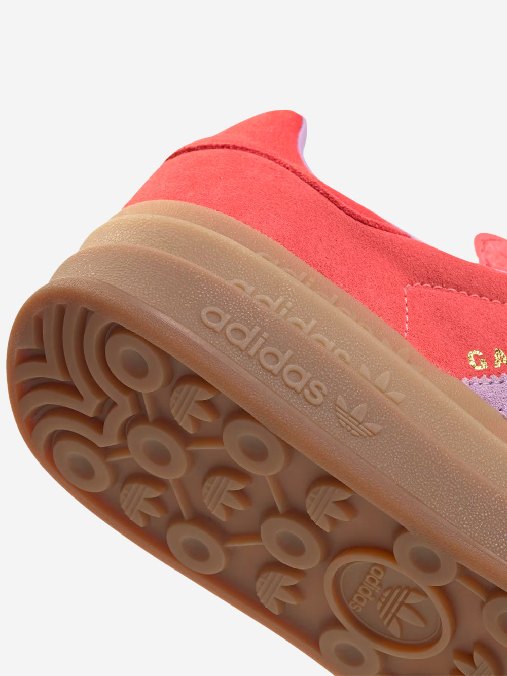 W Gazelle Bold Semi Flash Red With Lilacs Adidas – Гарантія оригінальності – детальний вид - ADIDAS