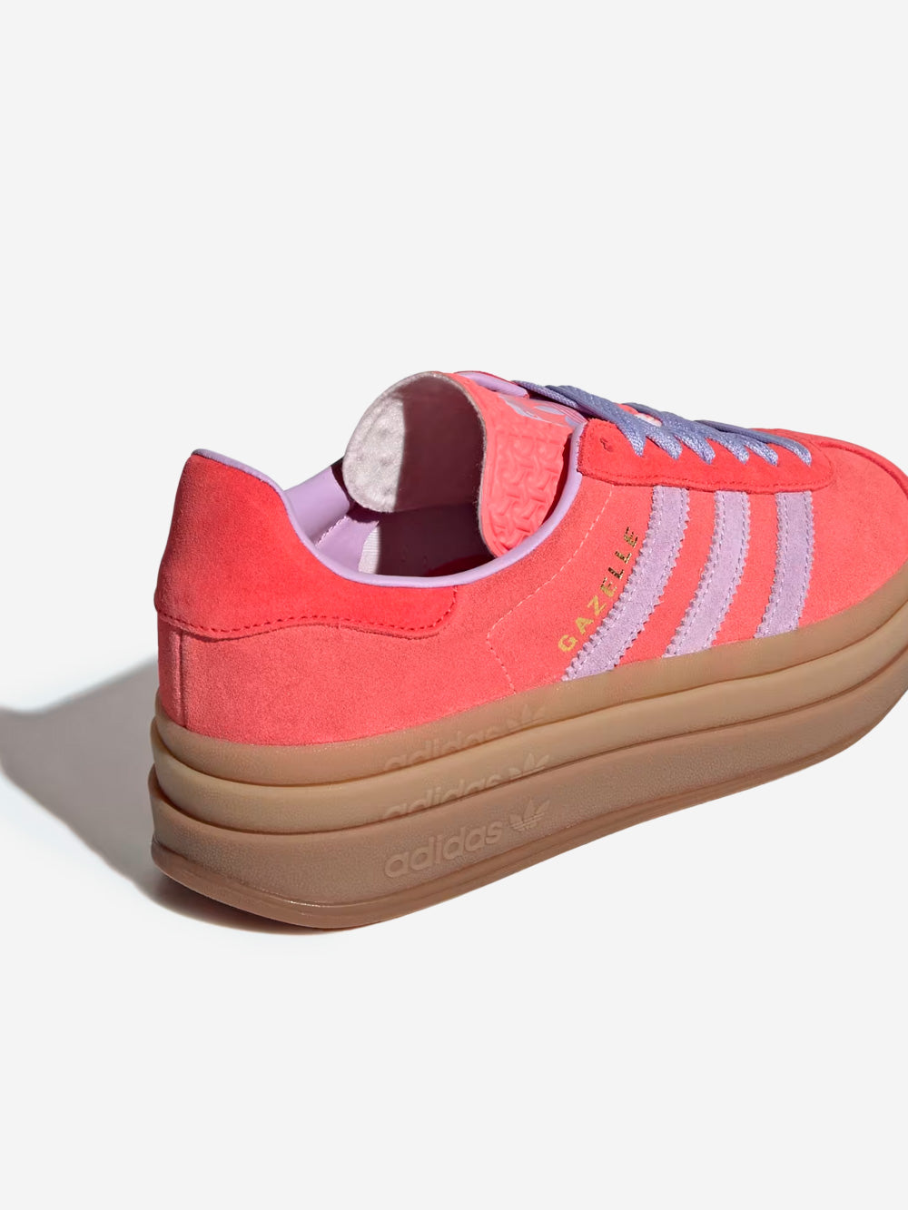 W Gazelle Bold Semi Flash Red With Lilacs Adidas – Гарантія оригінальності – збільшений вид - ADIDAS