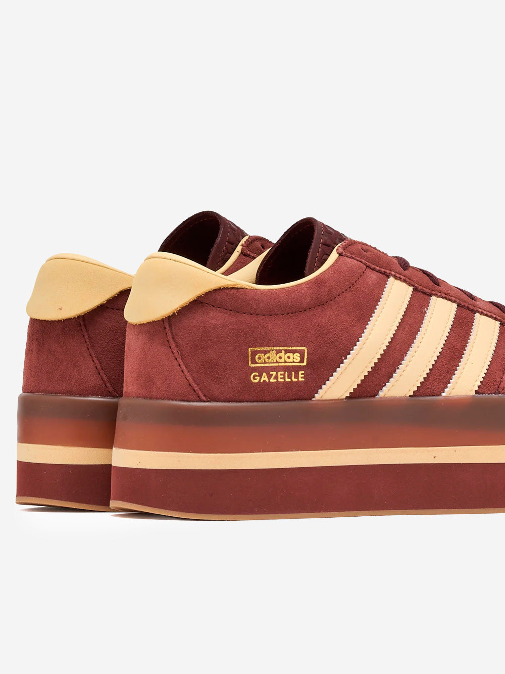 W Gazelle Stack Brown Platform Adidas оригінал – Купити в Україні – збільшений вид