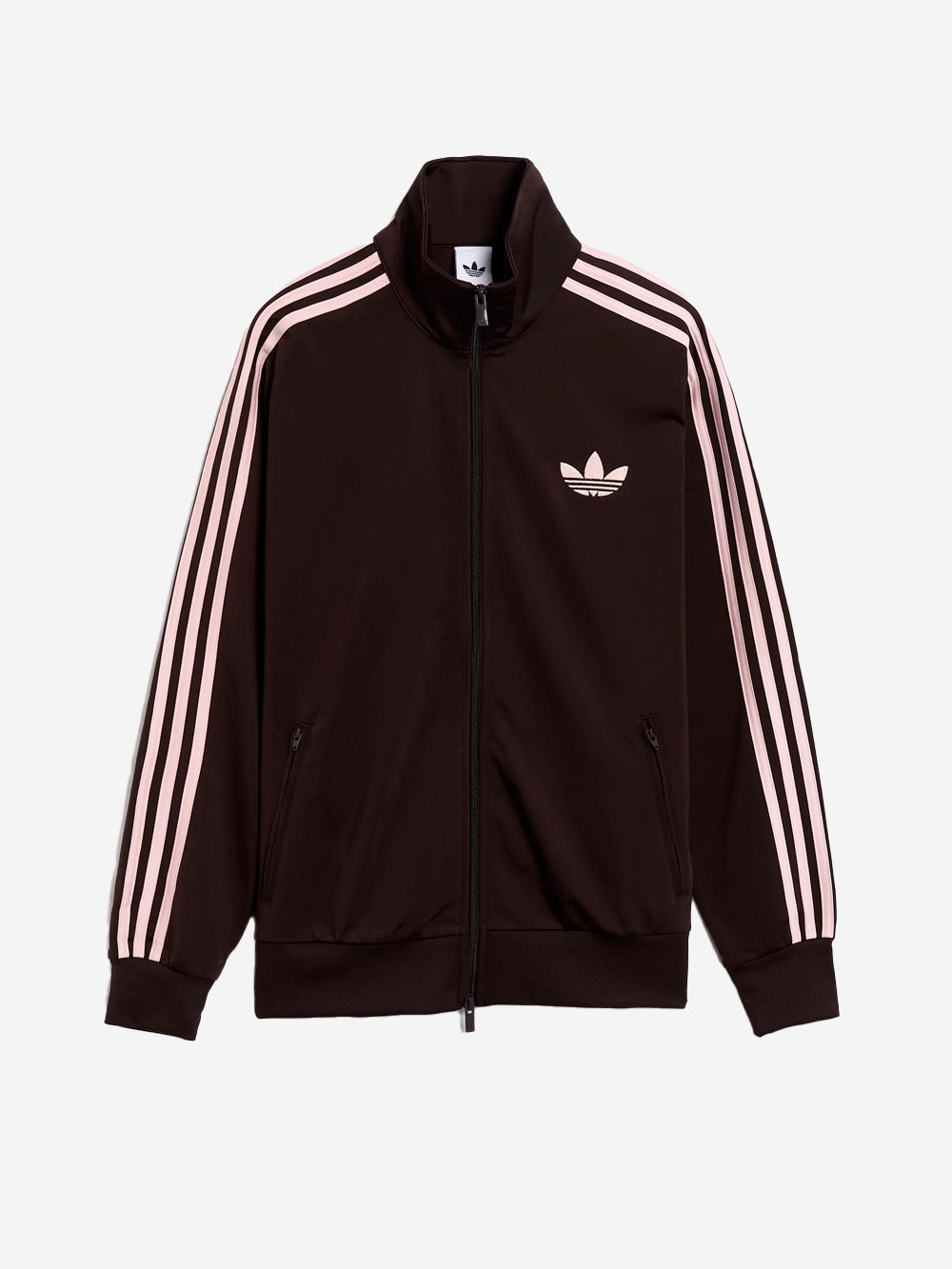 Brown Track Jacket Firebird Loose Fit Adidas – Гарантія оригінальності – боковий вид - ADIDAS