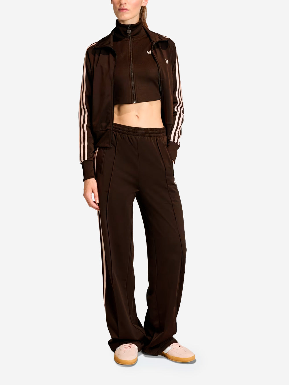 Brown Firebird Loose Pants Adidas – Гарантія оригінальності – вид ззаду