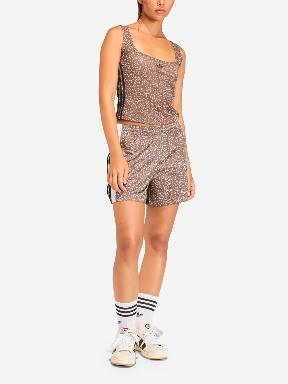 Adibreak Shorts With Animal Print Adidas – Гарантія оригінальності – вид ззаду