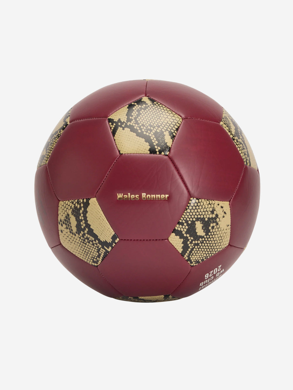 Burgundy X Wales Bonner Football Adidas оригінал – Купити в Україні – боковий вид