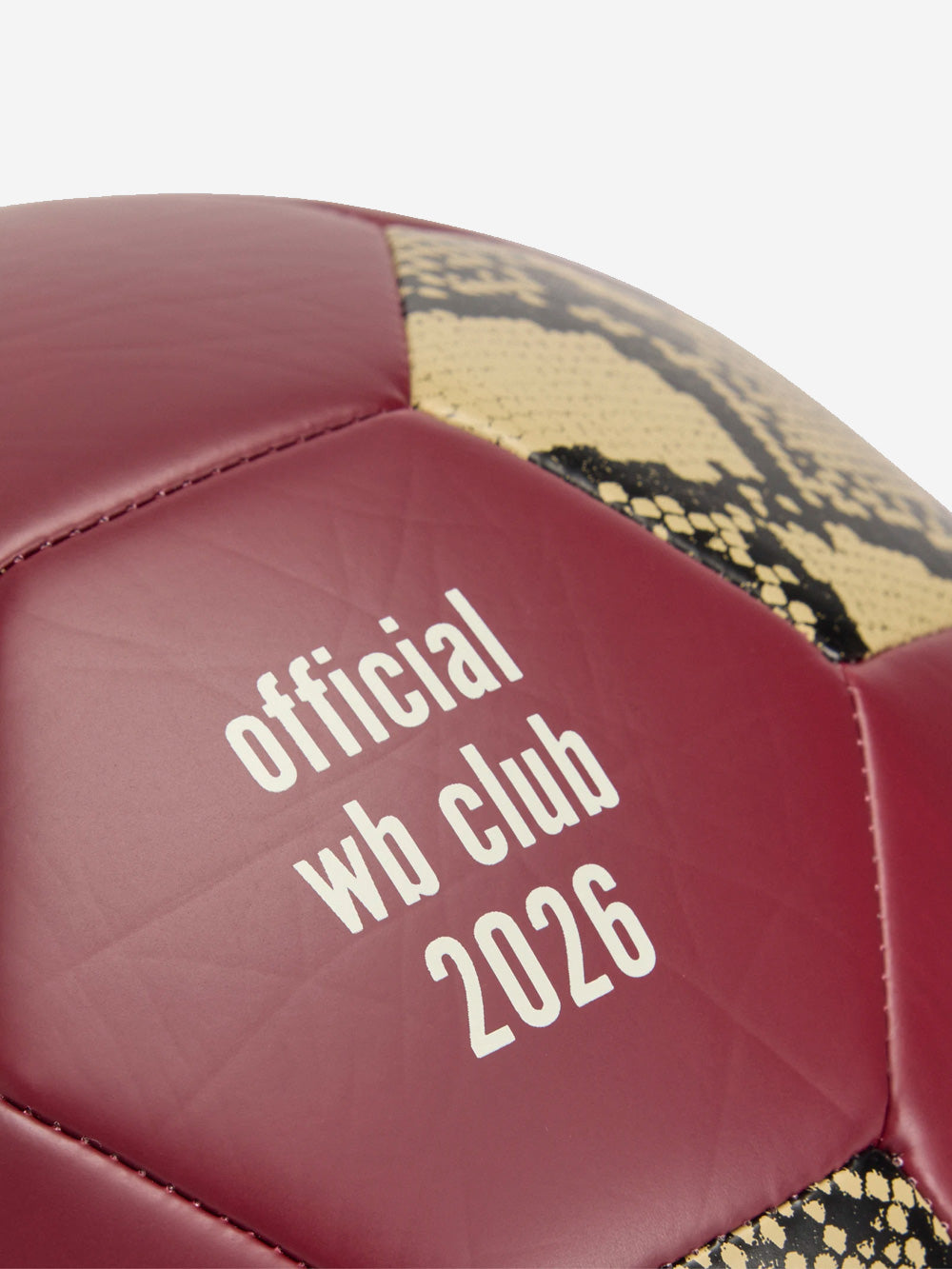 Burgundy X Wales Bonner Football Adidas оригінал – Купити в Україні – вид ззаду