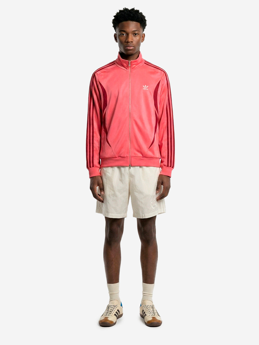 Pink Training Jacket X Wales Bonner Adidas – Гарантія оригінальності – вид ззаду