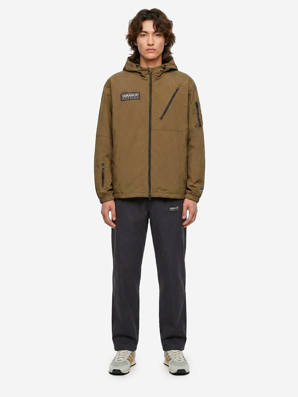 Оригінальна Buckstead Brown Spezial Jacket Adidas – вид ззаду - ADIDAS