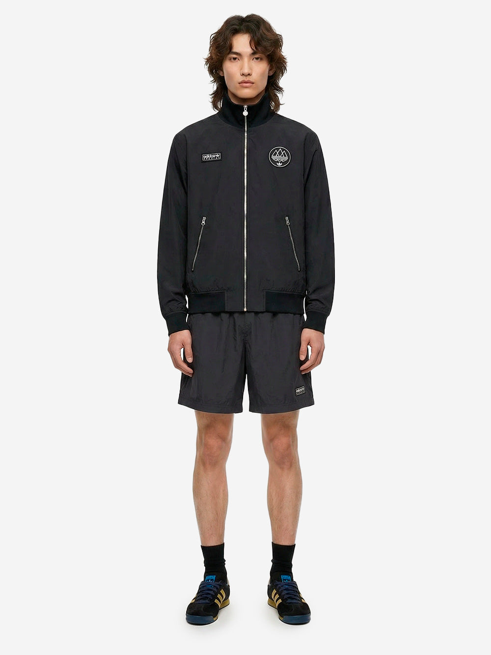 Оригінальна Hudswell Spezial Black Shorts Adidas – вид ззаду - ADIDAS