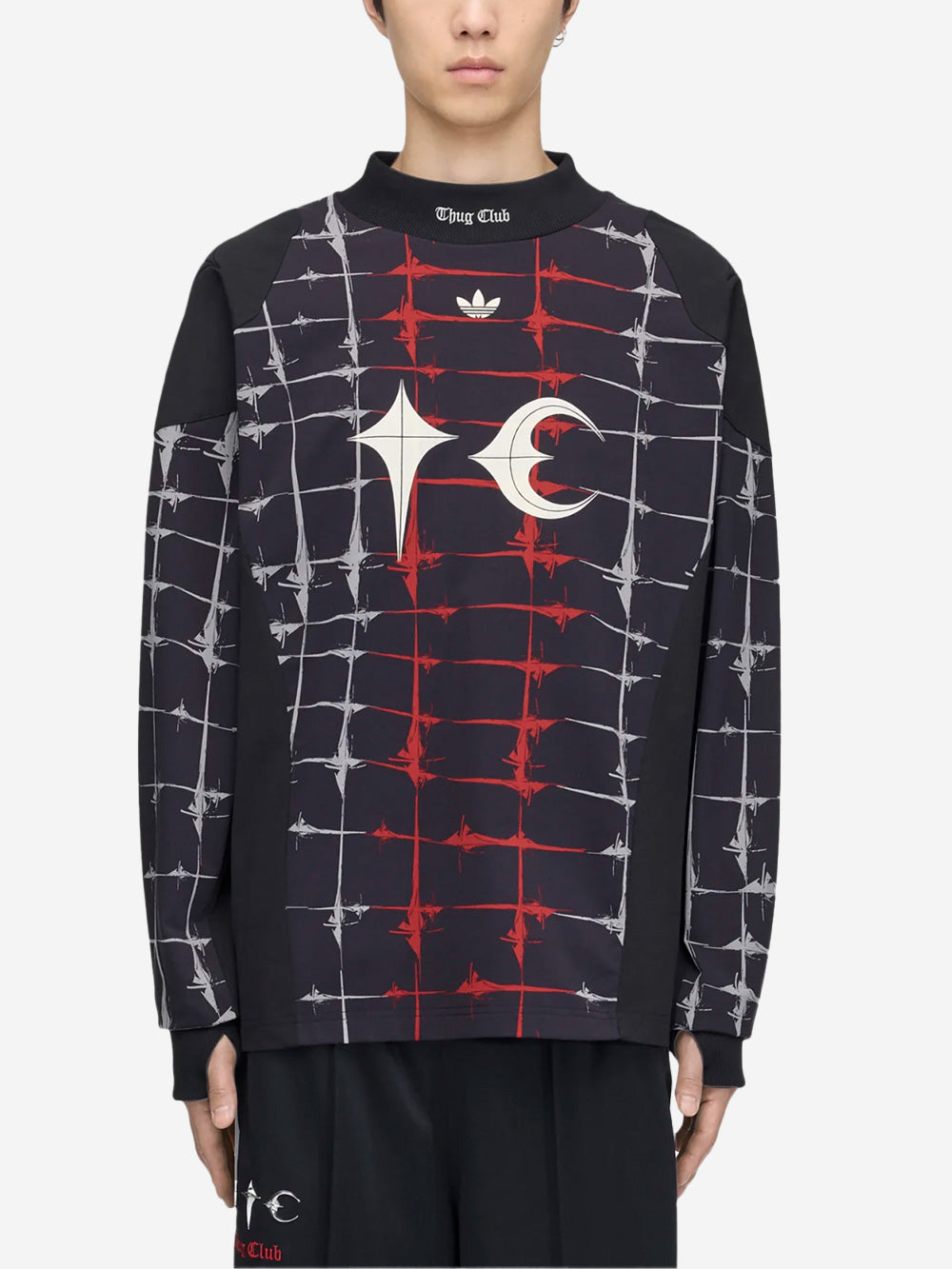 Black Goalie X Thug Club Long Sleeve T-Shirt Adidas оригінал – Купити в Україні – детальний вид
