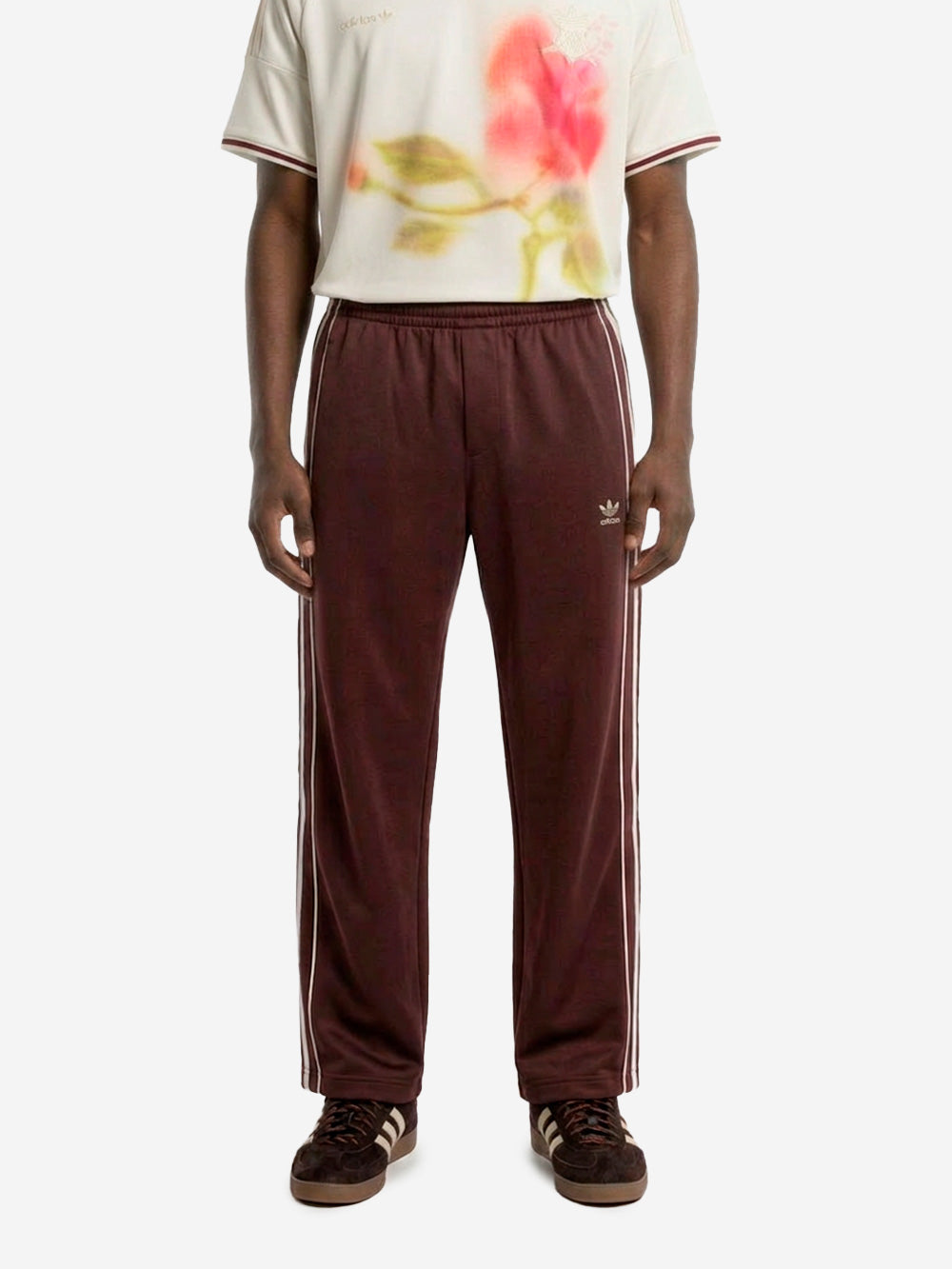 Brown Track Pants In Pique Fabric X Wales Bonner Adidas – Гарантія оригінальності – детальний вид - ADIDAS