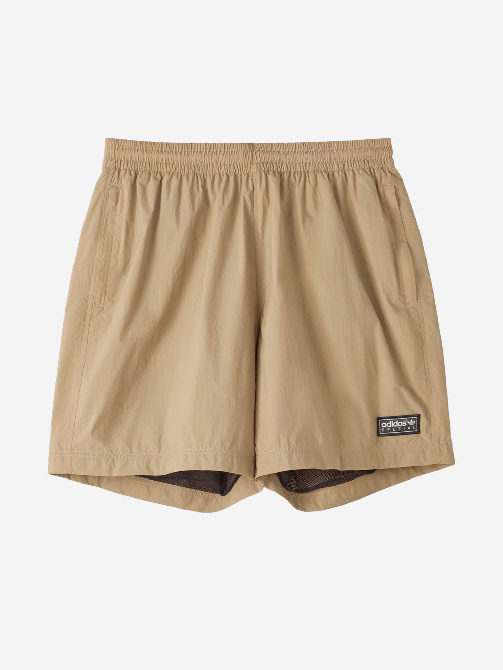 Beige Hudswell Spezial Shorts Adidas – Гарантія оригінальності – боковий вид