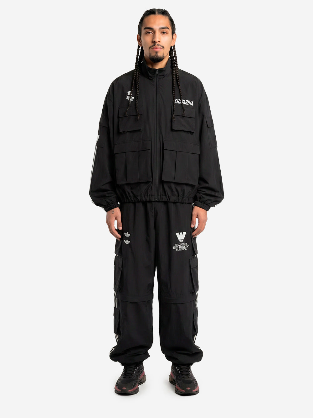 Оригінальна Jacket With Cargo Pockets X Willy Chavarria Adidas – вид ззаду