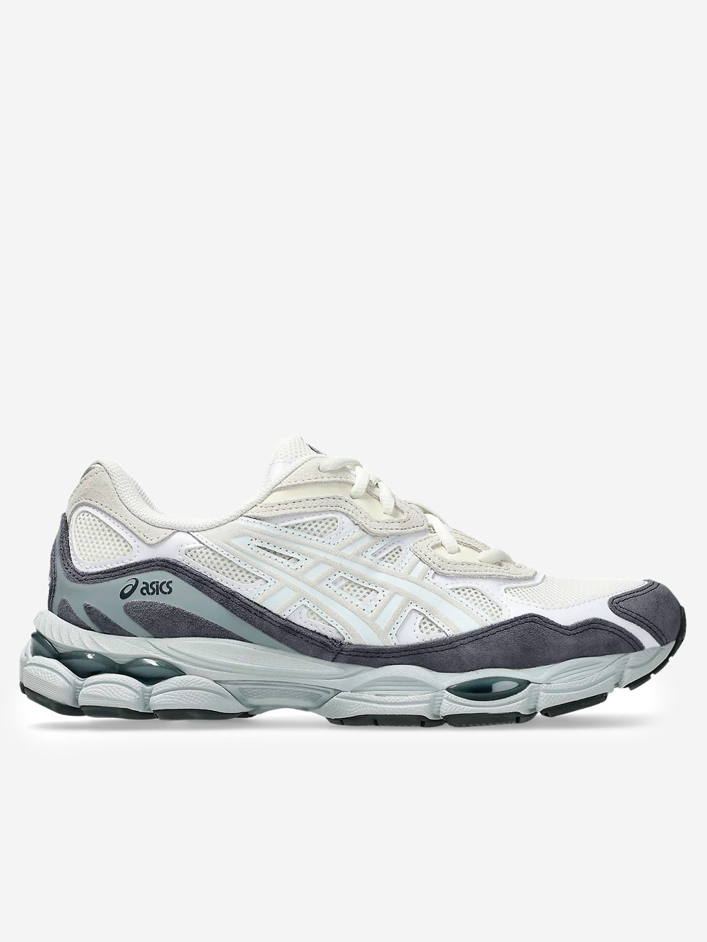 Gel-Nyc White Smokey Ggey Asics оригінал – Купити в Україні – боковий вид