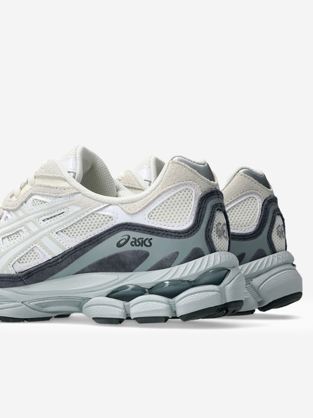 Gel-Nyc White Smokey Ggey Asics оригінал – Купити в Україні – вид ззаду