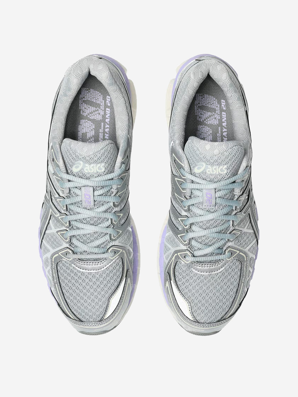 Оригінальна Gel Kayano 20 Piedmont Grey With Purple Asics – збільшений вид
